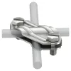 OBO BETTERMANN connettore a croce 250 V4A 8-10mm acciaio inox protezione contro i fulmini 5312925