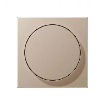 Jung serie A placca centrale con manopola, champagne (A1740CH)
