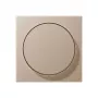 Jung serie A placca centrale con manopola, champagne (A1740CH)