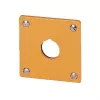 Eaton M22-EY1 piastra di montaggio, giallo, alluminio, IP65, 72 x 72 mm 216542