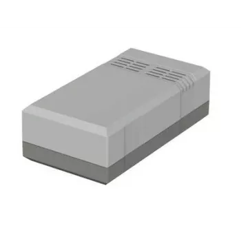 Bopla EG 1240 L contenitore da tavolo, 125 x 67 x 40 mm, polistirene, grigio chiaro RAL 7035 32124012