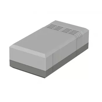 Bopla EG 1240 L contenitore da tavolo, 125 x 67 x 40 mm, polistirene, grigio chiaro RAL 7035 32124012