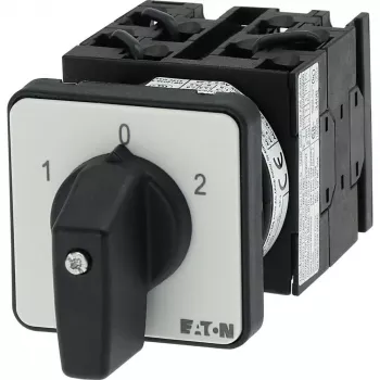 Eaton T0-4-8441/E interruttore a camme ON-OFF tripolare, 20A, 690V, IP65, nero/bianco 043595