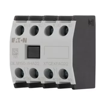 Eaton DILM150-XHIA22 blocco contatti ausiliari, 2NO+2NC, montaggio frontale, morsetti a vite 283464