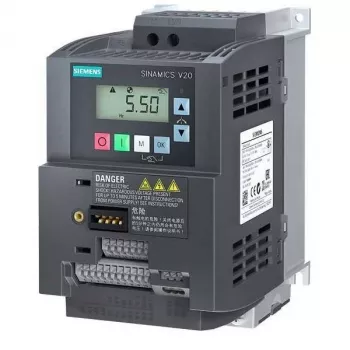 Siemens SINAMICS G120C convertitore compatto 1,1 kW con filtro integrato, 3 AC 380-480 V, IP20, FSAA 6SL32105BB211BV1