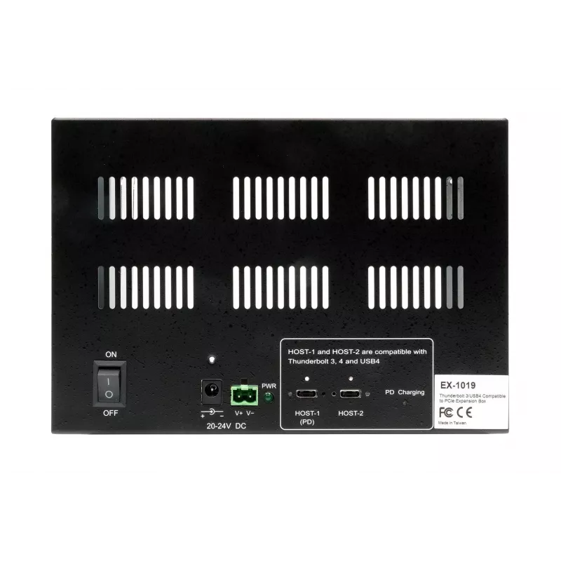 EXSYS box di espansione Thunderbolt 3 / USB 4 su 3x PCIe per schede corte (EX-1019)
