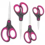 Rapesco set di forbici Soft Grip, 4 pezzi (1575)
