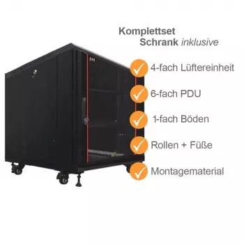 IT-BUDGET armadio di rete 19