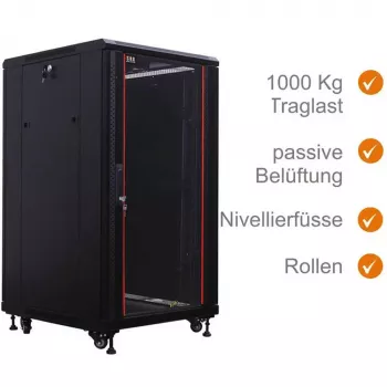IT-BUDGET armadio di rete 19
