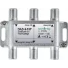 AXING BAB 4-16P - derivatore satellitare a 4 vie, attenuazione di derivazione 16 dB, 5-2400 MHz, connettori F
