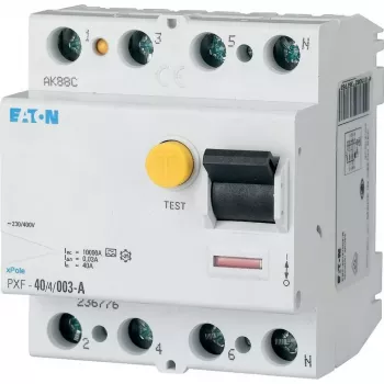 EATON PXF-40/4/003-B interruttore differenziale, 40A, 4 poli, 30mA, tipo B 300299