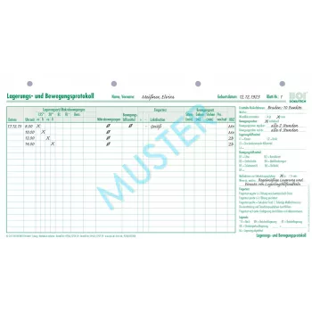 BOI moduli registro di magazzino e movimenti, 50 fogli, A4, bianco (9206-00235N)