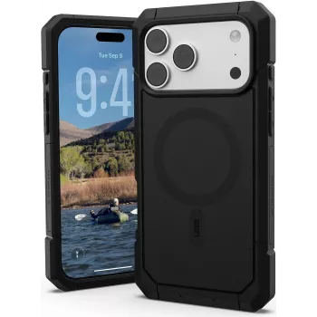 UAG Urban Armor Gear Trooper custodia MagSafe per Apple iPhone 18 Pro Max/17 Pro Max – nero 114576114040