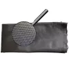 LEAN SPORT 6806 tappetino di ricambio per trampolino 12ft, 72 anelli a V, tessuto PP resistente ai raggi UV, nero