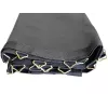 LEAN SPORT 6806 tappetino di ricambio per trampolino 12ft, 72 anelli a V, tessuto PP resistente ai raggi UV, nero