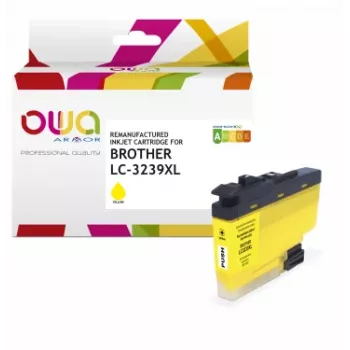 Armor cartuccia d'inchiostro gialla compatibile con Brother LC3239XLY (3.965 pagine)