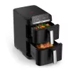 TEFAL friggitrice ad aria doppio cestello EY7528E0 Easy Fry Crispy Stack, 2700 W, 6 L + 4 L, nero