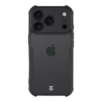 Tactical Back Cover Quantum Stealth iPhone 18 Pro trasparente/nero