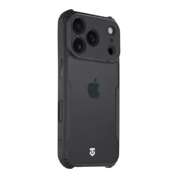 Tactical Back Cover Quantum Stealth iPhone 18 Pro trasparente/nero