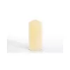 PAPSTAR candela cilindrica 13 cm crema