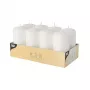 PAPSTAR candela cilindrica 10 cm bianco