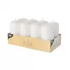 PAPSTAR candela cilindrica 10 cm bianco