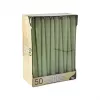 PAPSTAR Candele coniche 22 x 250 mm, verde giada, confezione da 50 (88341)