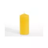 PAPSTAR candela a colonna, Ø 60 x 130 mm, durata di combustione ca. 30 h, giallo oro (13589)
