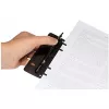 WEDO 67801 Perforatore tascabile, 3 fogli, nero