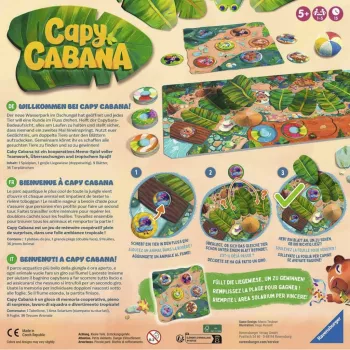 Ravensburger Capy Cabana puzzle 3D (108 pezzi)