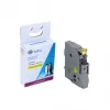 G&G 14976 Nastro per etichettatura compatibile 9 mm x 8 m giallo/nero per Brother TZe-621