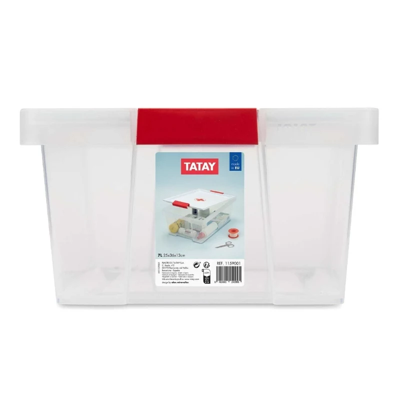 TATAY dispenser 7L distributore di bevande in vetro con supporto in metallo