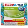 tesa tesafilm eco & clear Nastro adesivo, 10 m x 15 mm, trasparente, 3 rotoli 56997-00000-01