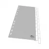 DURABLE 644110 Segnapagine bianchi, polipropilene, 10 linguette, grigio, A4