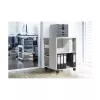 DURABLE Carrello multifunzione 74/59 aperto 528x737x592 mm grigio chiaro