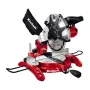 Einhell TC-MS 2513 L Troncatrice e sega a trazione, 1600 W, lama 250 mm, guida laser, rosso