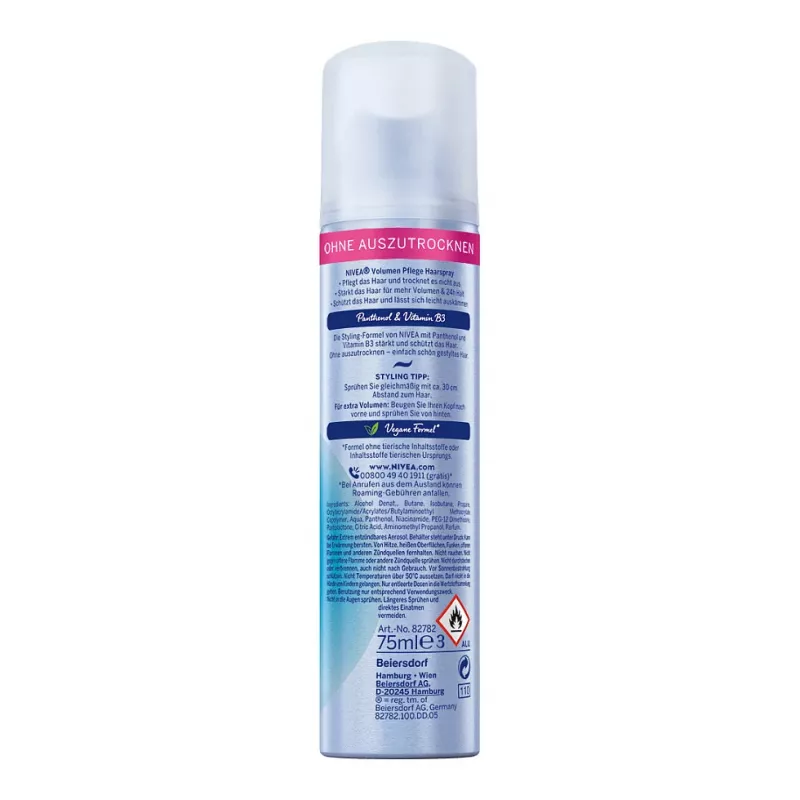 NIVEA VOLUME & HOLD Spray styling 75 ml