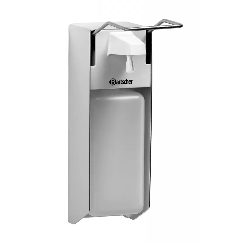 Bartscher Distributore disinfettante PS 0,9L-W 850019 argento/bianco plastica 0,9 L a parete manuale