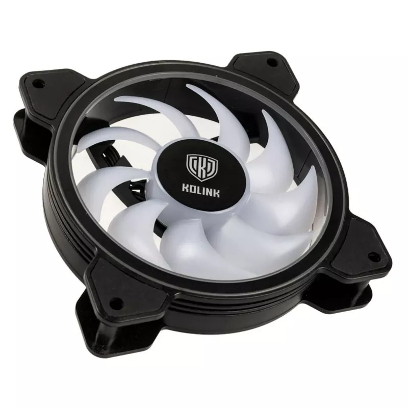 Kolink Umbra HDB ARGB LED PWM ventola 120mm - nero/bianco
