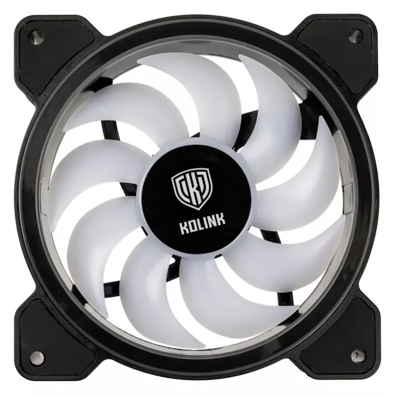 Kolink Umbra HDB ARGB LED PWM ventola 120mm - nero/bianco