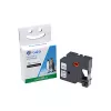 G&G nastro per etichettatrice compatibile con DYMO D1, 12 mm x 7 m, nero su giallo