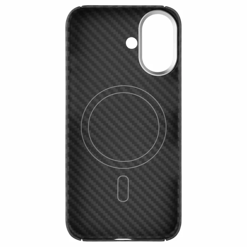 FIXED MagVelar guscio posteriore in fibra aramidica per Apple iPhone 17 – nero