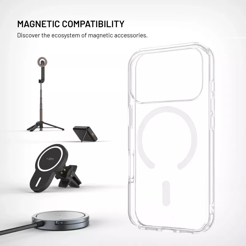 FIXED MagPure cover posteriore trasparente per Xiaomi 13T / 13T Pro