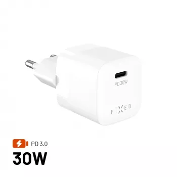 Fixed Mini caricabatterie USB-C GaN 30W - nero