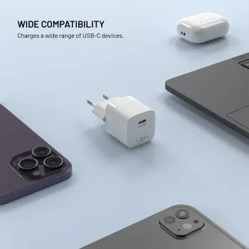 Fixed Mini caricabatterie USB-C GaN 30W - nero
