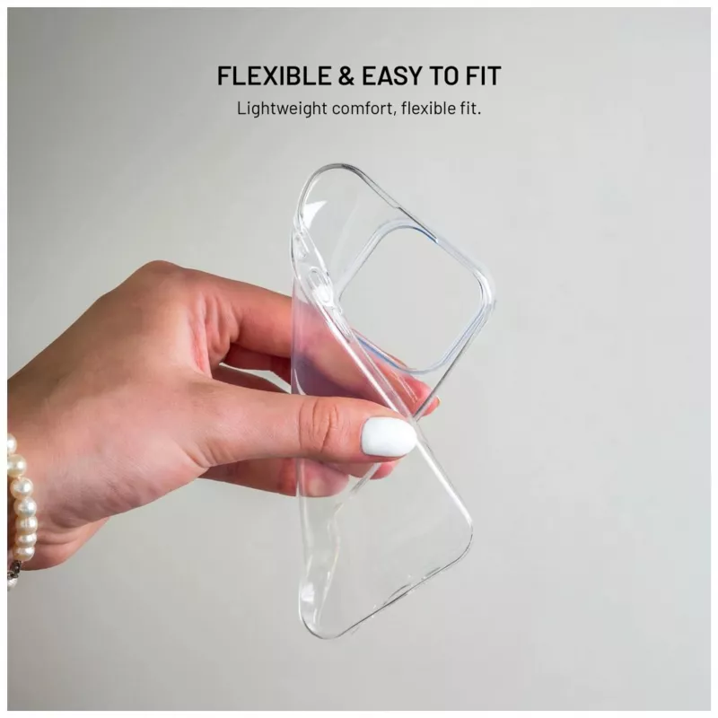 Fixed Story AntiUV cover posteriore per Xiaomi Redmi Note 15 Pro 4G - TPU trasparente