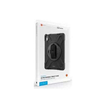 Fixed Custodia in silicone per Samsung Galaxy Tab A11, nero