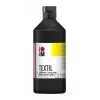 Marabu Textil colore per tessuti, nero, 500 ml, a base d'acqua, per tessuti chiari, resistente al lavaggio fino a 40°C 17160075073