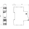 Siemens 5SY17104 SENTRON interruttore magnetotermico 1P, 10 A, curva C, 72 V DC, 10 kA, sigillabile