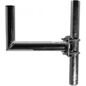 TELEVES MAL35HV braccio per palo in alluminio 35 cm montaggio orizzontale/verticale per pali fino a 60 mm